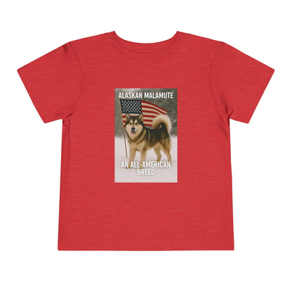 All-American Breed Toddler Unisex Short Sleeve Crewneck Tee