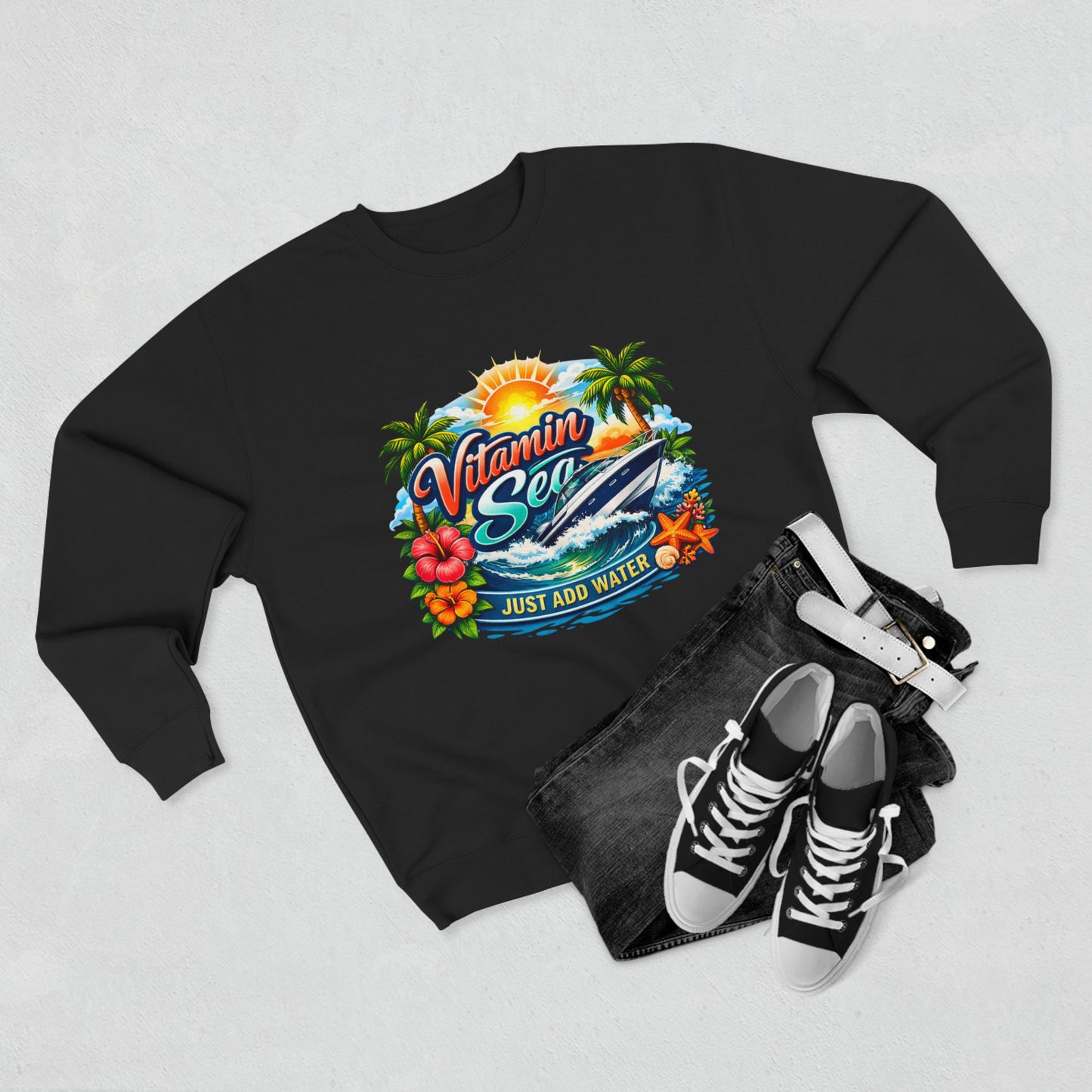 Vitamin Sea Unisex Crewneck Sweatshirt