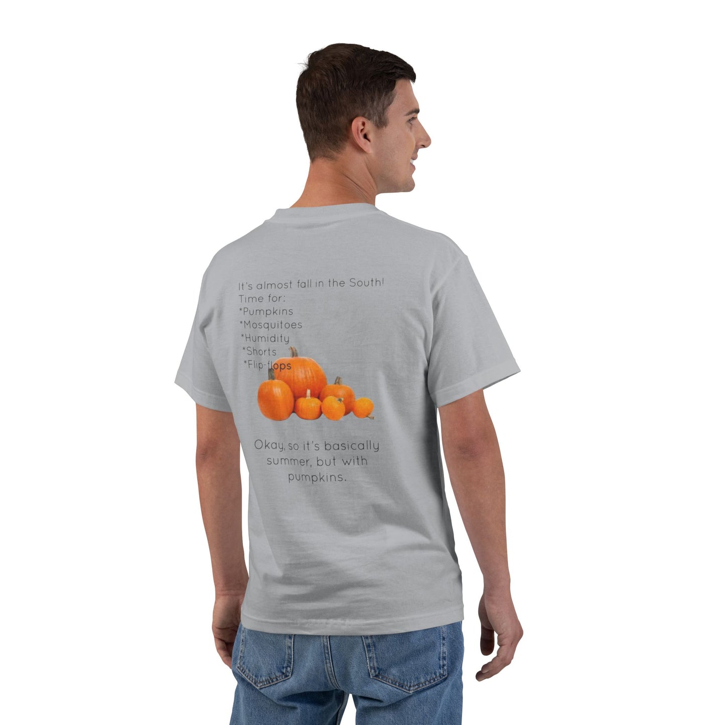 Fall In The South Men's Short-Sleeve Crewneck Tee