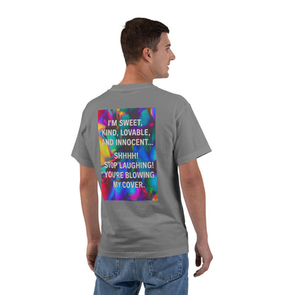 Blowing My Cover Men's Short-Sleeve Crewneck Tee