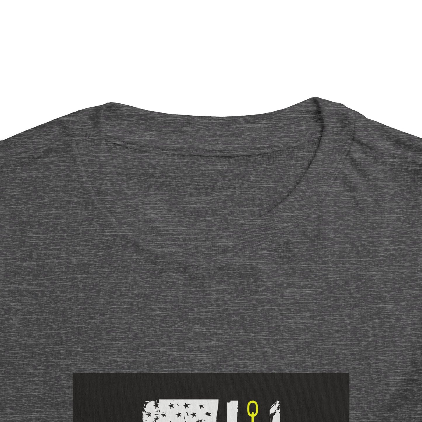 Thin Yellow Line Toddler Unisex Short Sleeve Crewneck Tee
