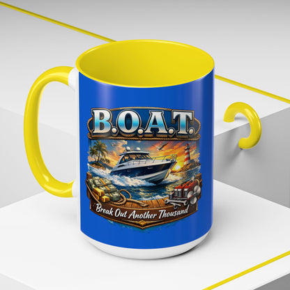 B.O.A.T. 2-Tone Coffee Mug
