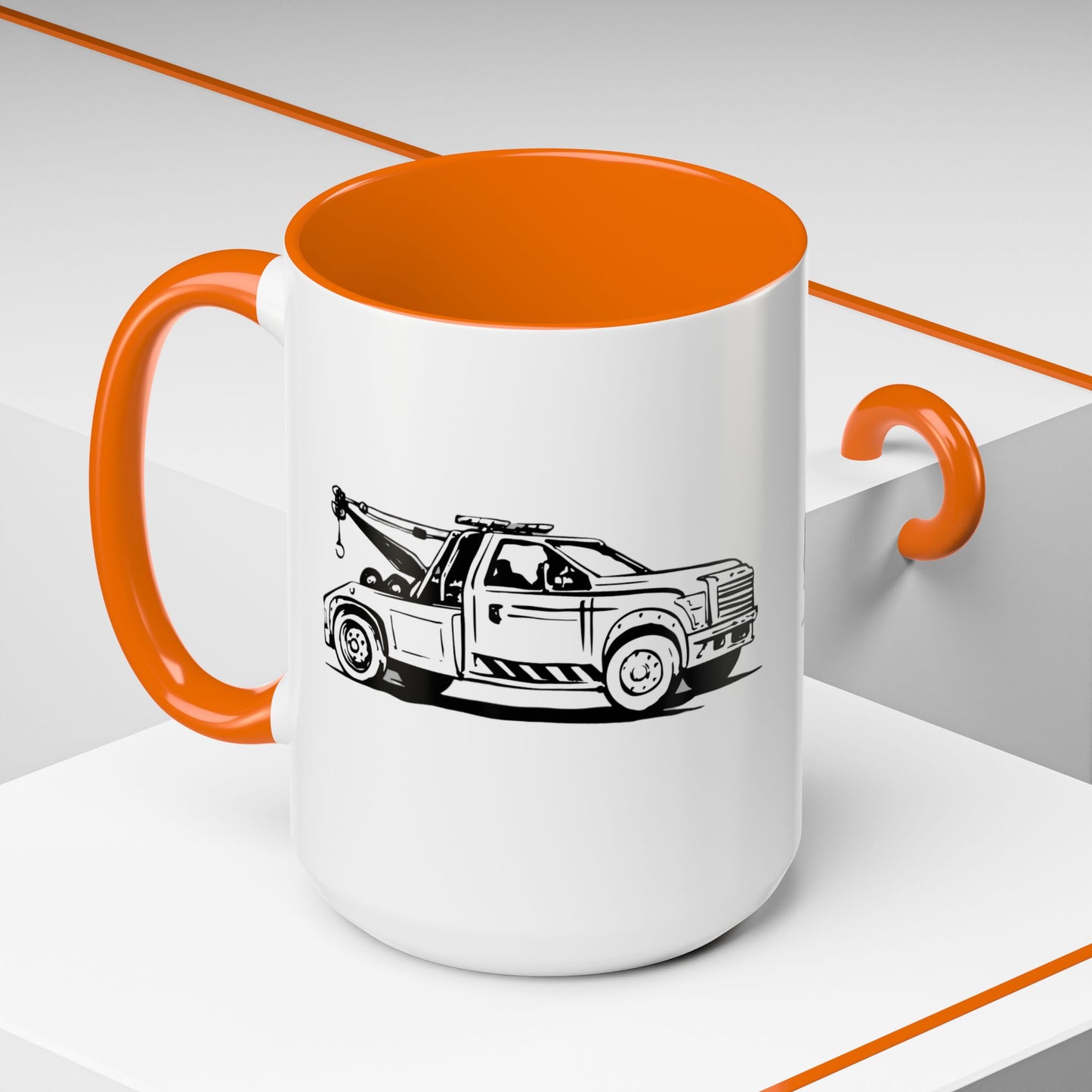 Wheel Lift Tow Truck 2-Tone Coffee Mug