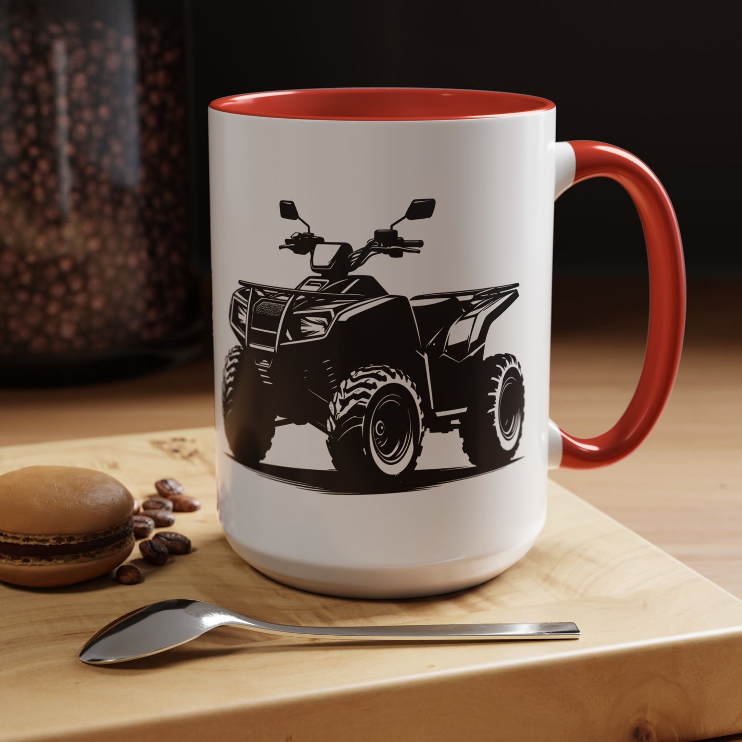 Off The Beaten Path Quad 2-Tone Coffee Mug