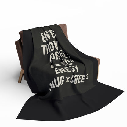 Einstein's Theory Of Coffee Arctic Fleece Blanket
