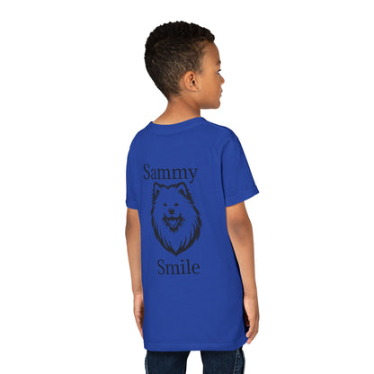Sammy Smile Youth Unisex Short Sleeve Crewneck Tee