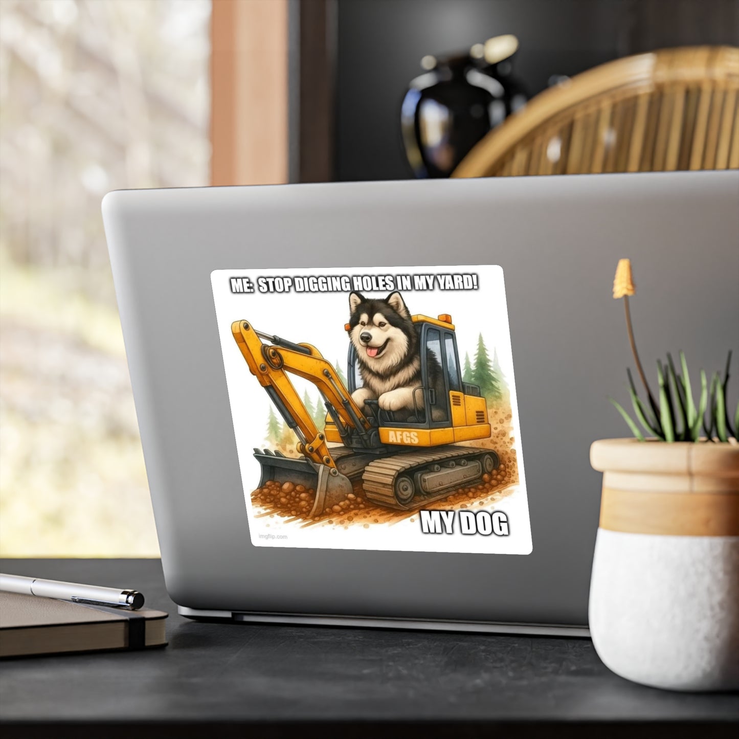 Digmaster 2000 Vinyl Decal