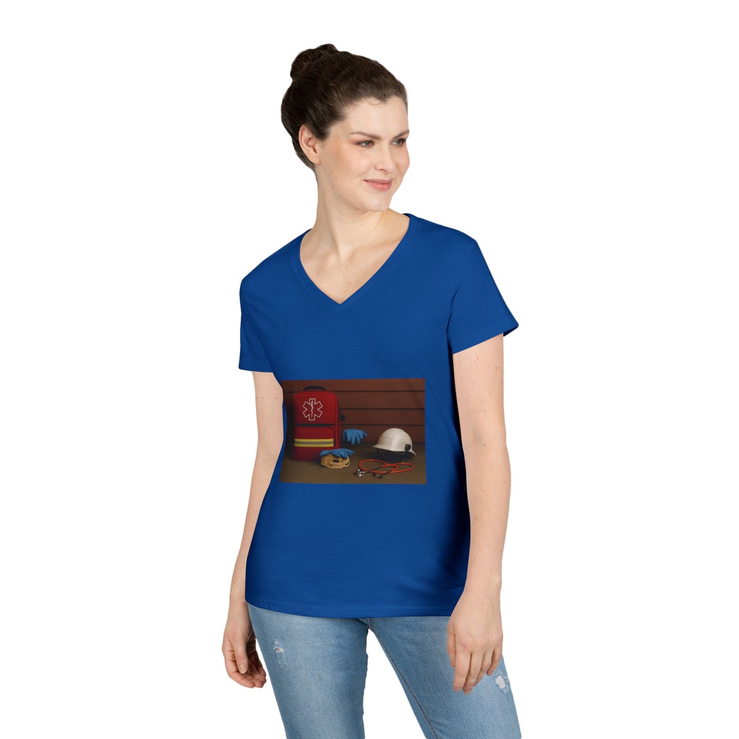 EMS Appreciation Women's V-Neck T-Shirt