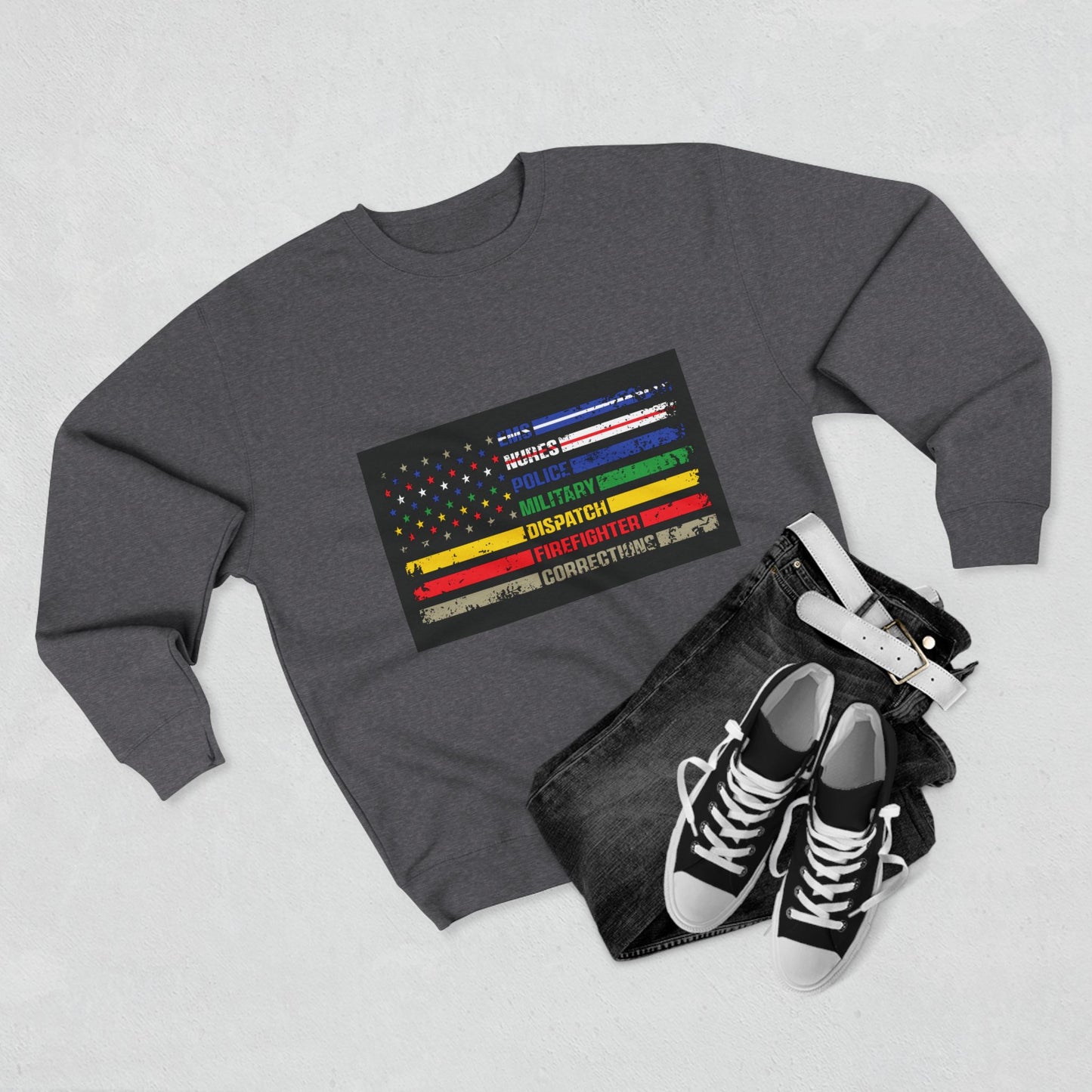 First Responder Unisex Crewneck Sweatshirt