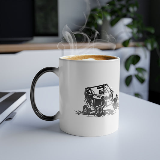 Slingin' Mud Side By Side Color Changing Mug