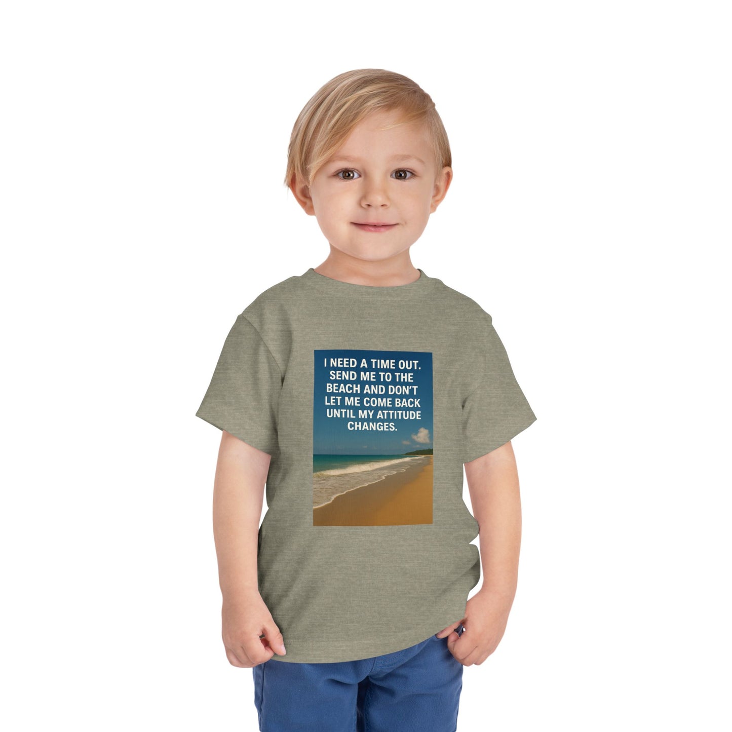 Time Out Toddler Unisex Short Sleeve Crewneck Tee