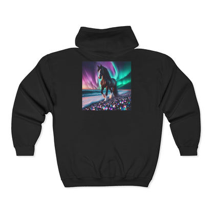 Midnight Magic Unisex Full Zip Hoodie