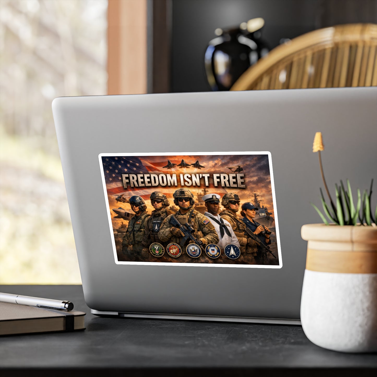 Freedom Isn't Free Vinyl Decal