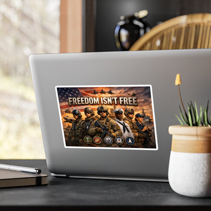 Freedom Isn't Free Vinyl Decal