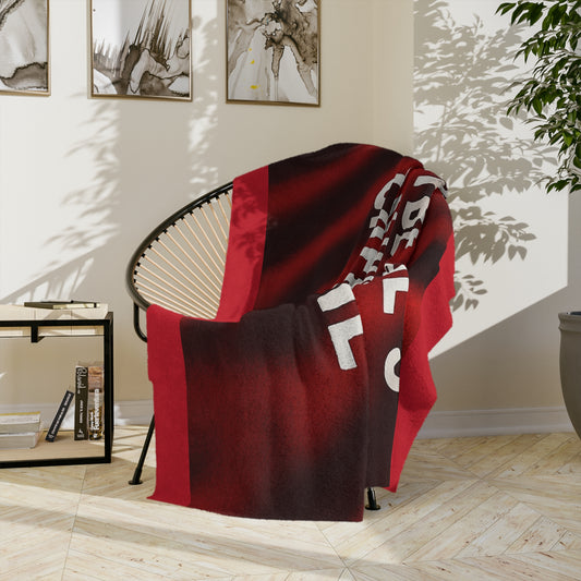 Born With It Velveteen Microfiber Blanket
