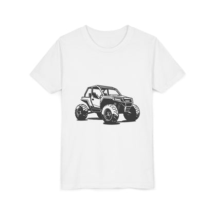Off The Beaten Path Side By Side Youth Unisex Short Sleeve Crewneck Tee