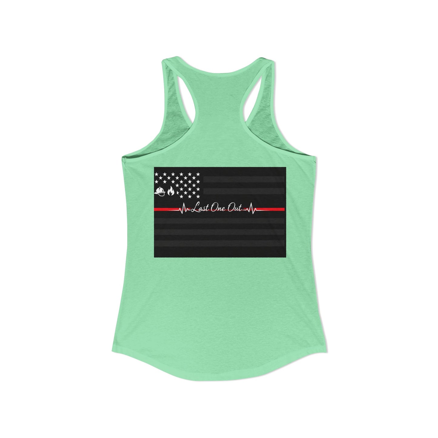Thin Red Line Women's Racerback Tank