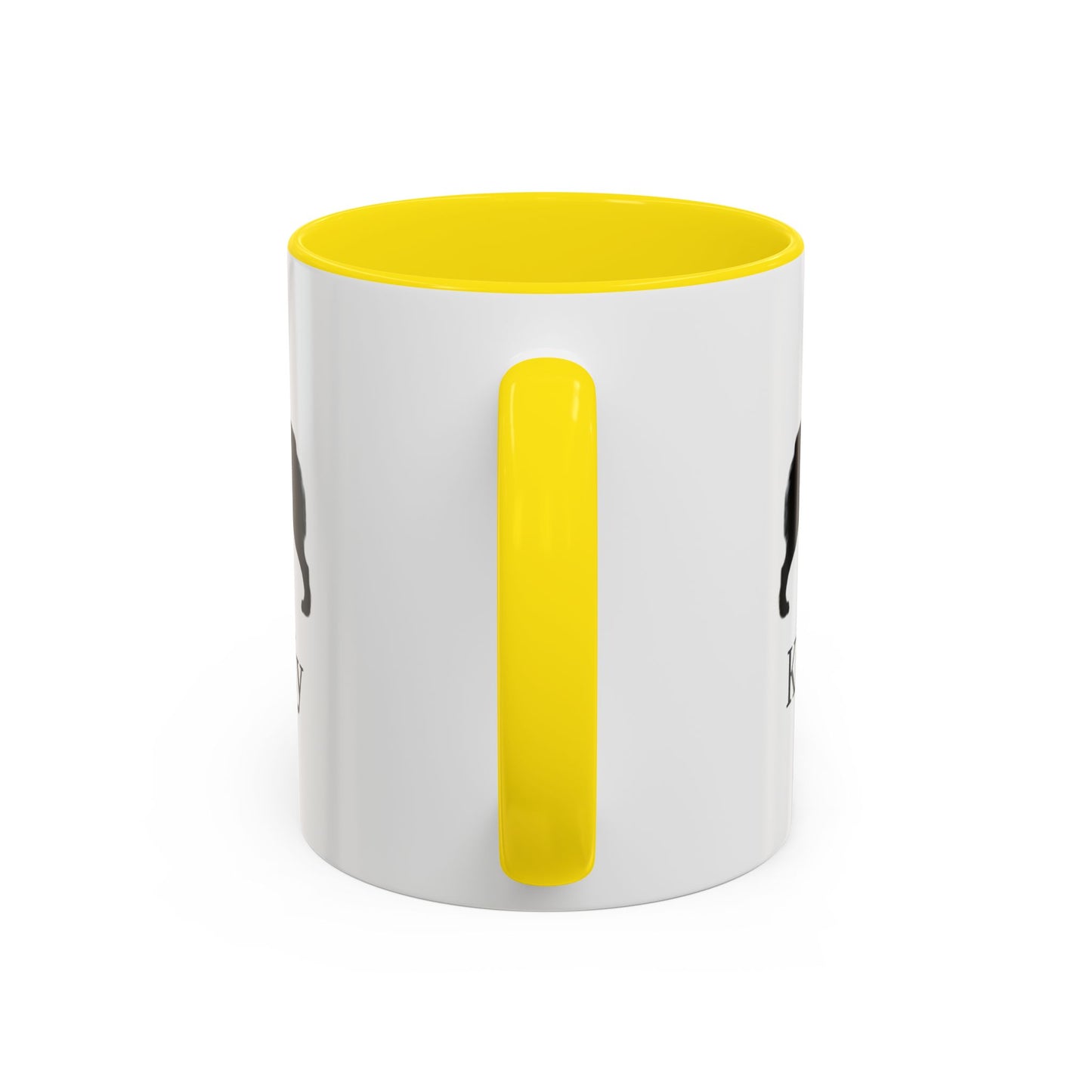 Kiss My Auss 2-Tone Coffee Mug