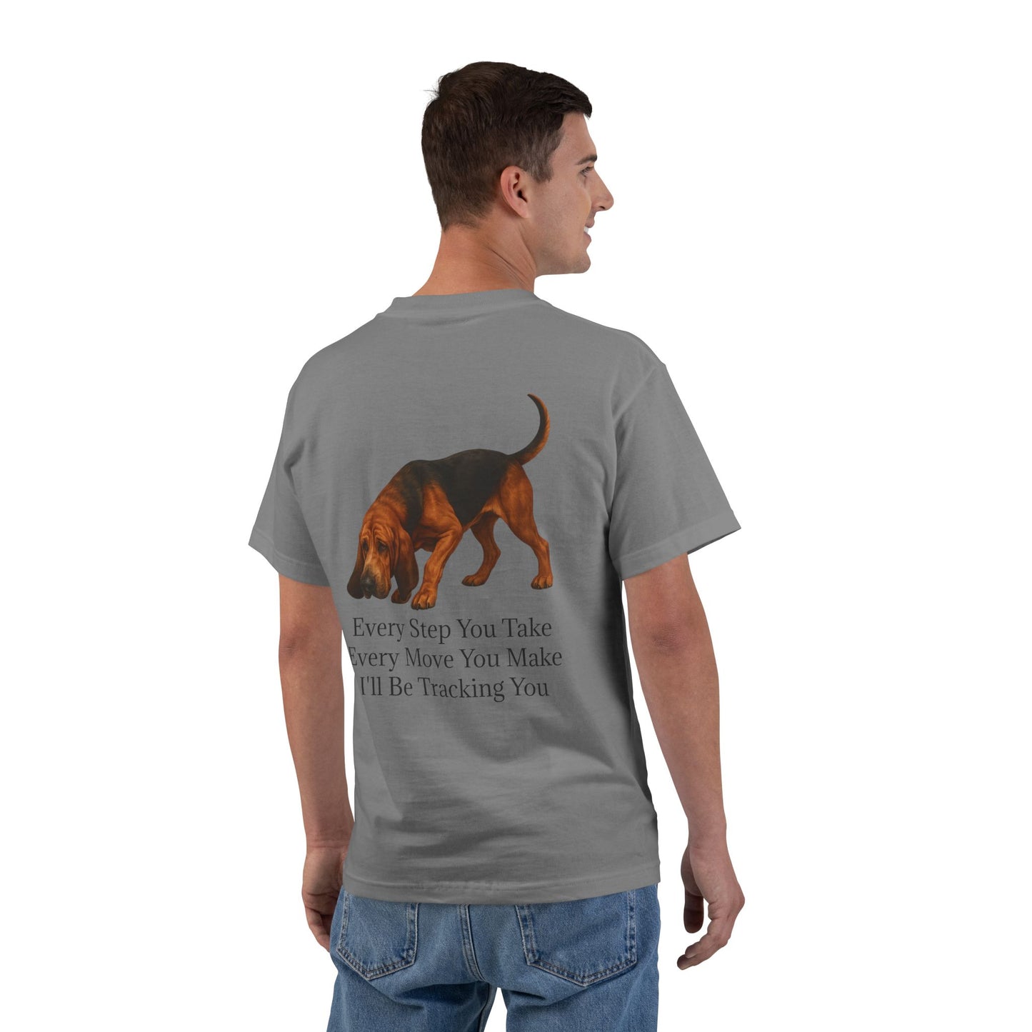 Tracking You Men's Short-Sleeve Crewneck Tee