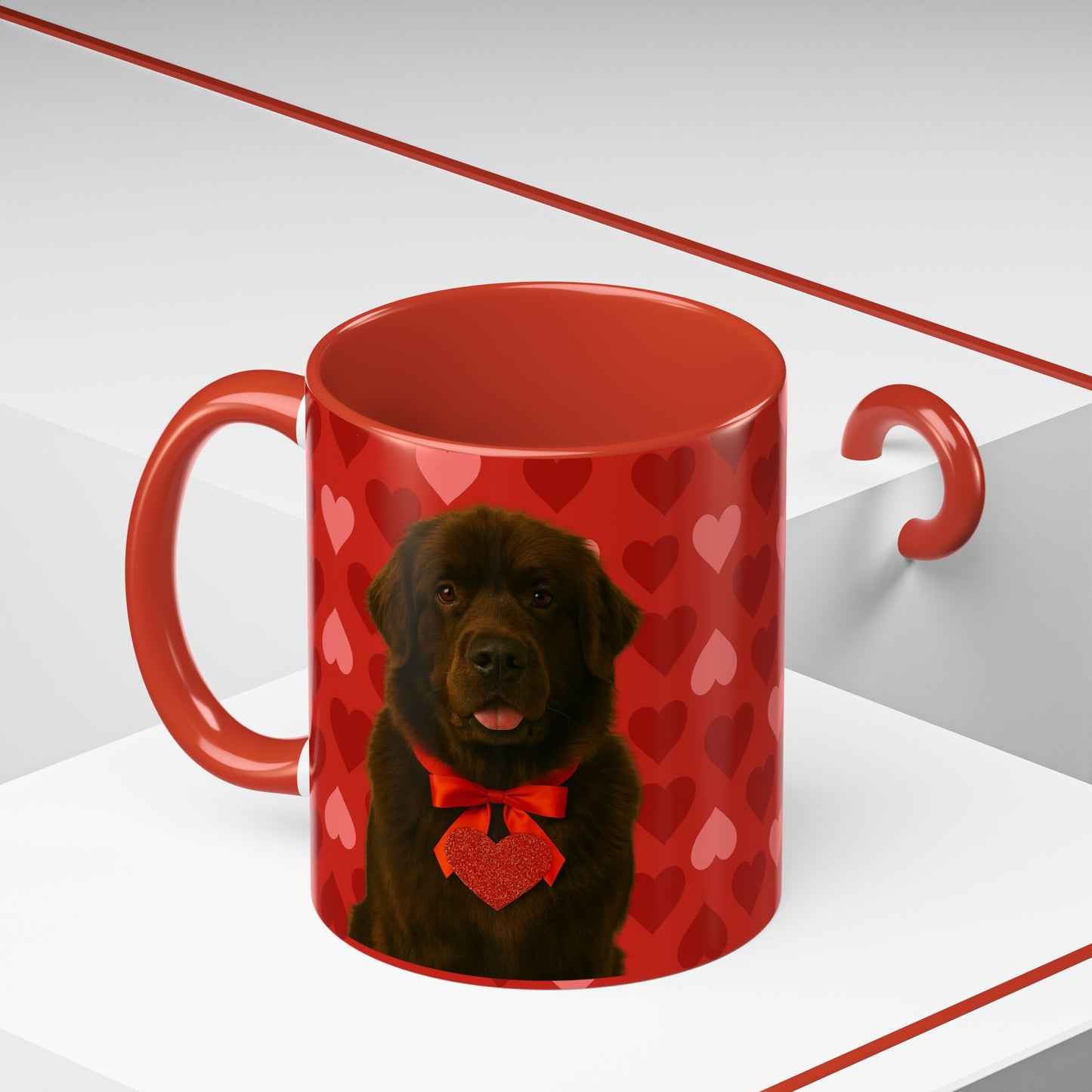 Cupid's Companion Newfie 2-Tone Coffee Mug