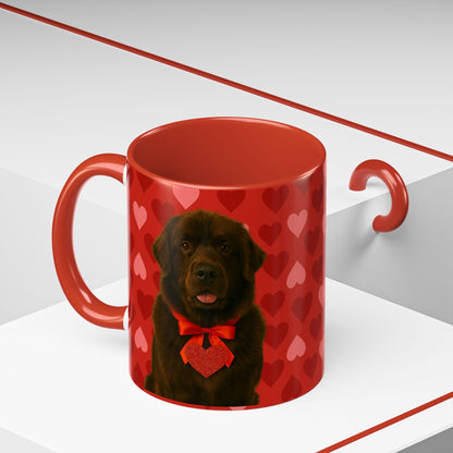 Cupid's Companion Newfie 2-Tone Coffee Mug