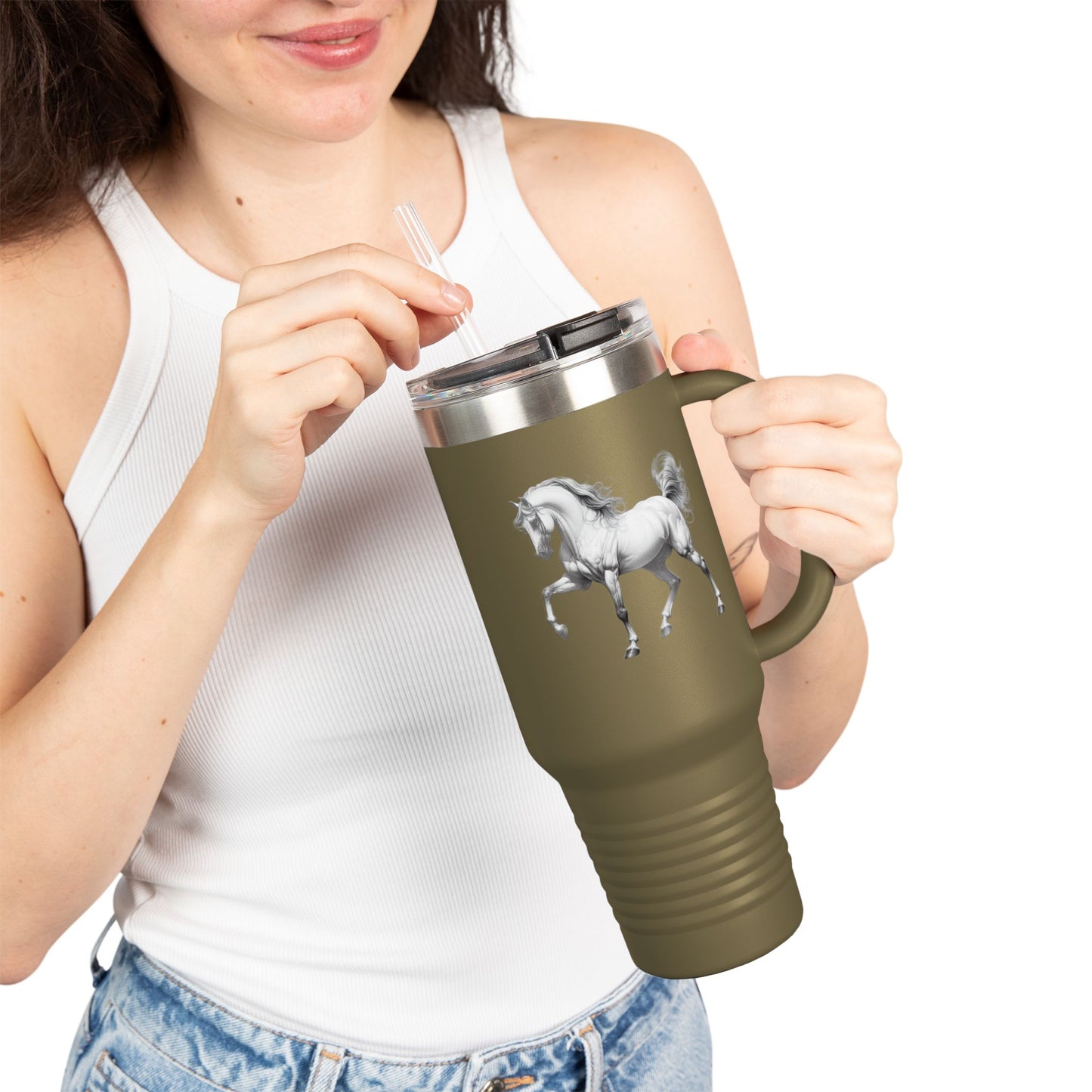 Fancy Pants Insulated Travel Mug