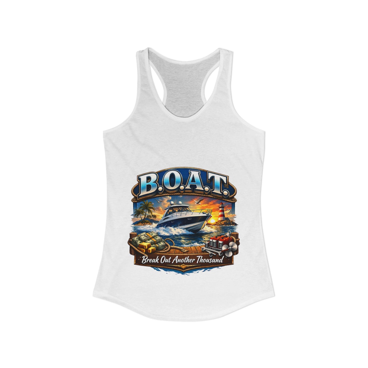 B.O.A.T. Women's Racerback Tank