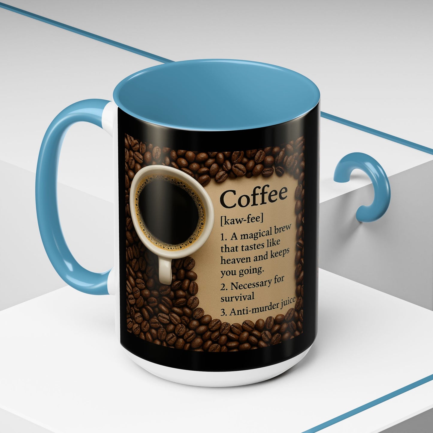 Coffee Definition 2-Tone Coffee Mug