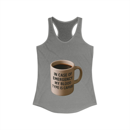 Blood Type Women's Racerback Tank