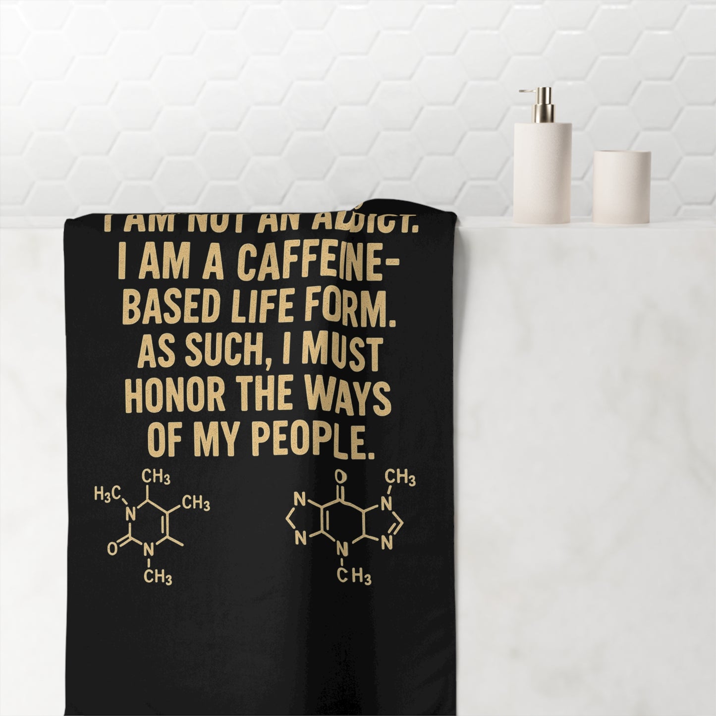 Not An Addict Mink-Cotton  Beach Towel