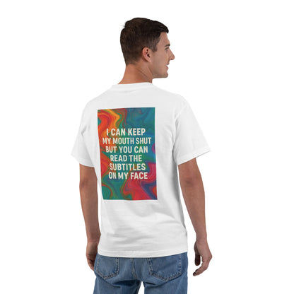 Subtitles Men's Short-Sleeve Crewneck Tee