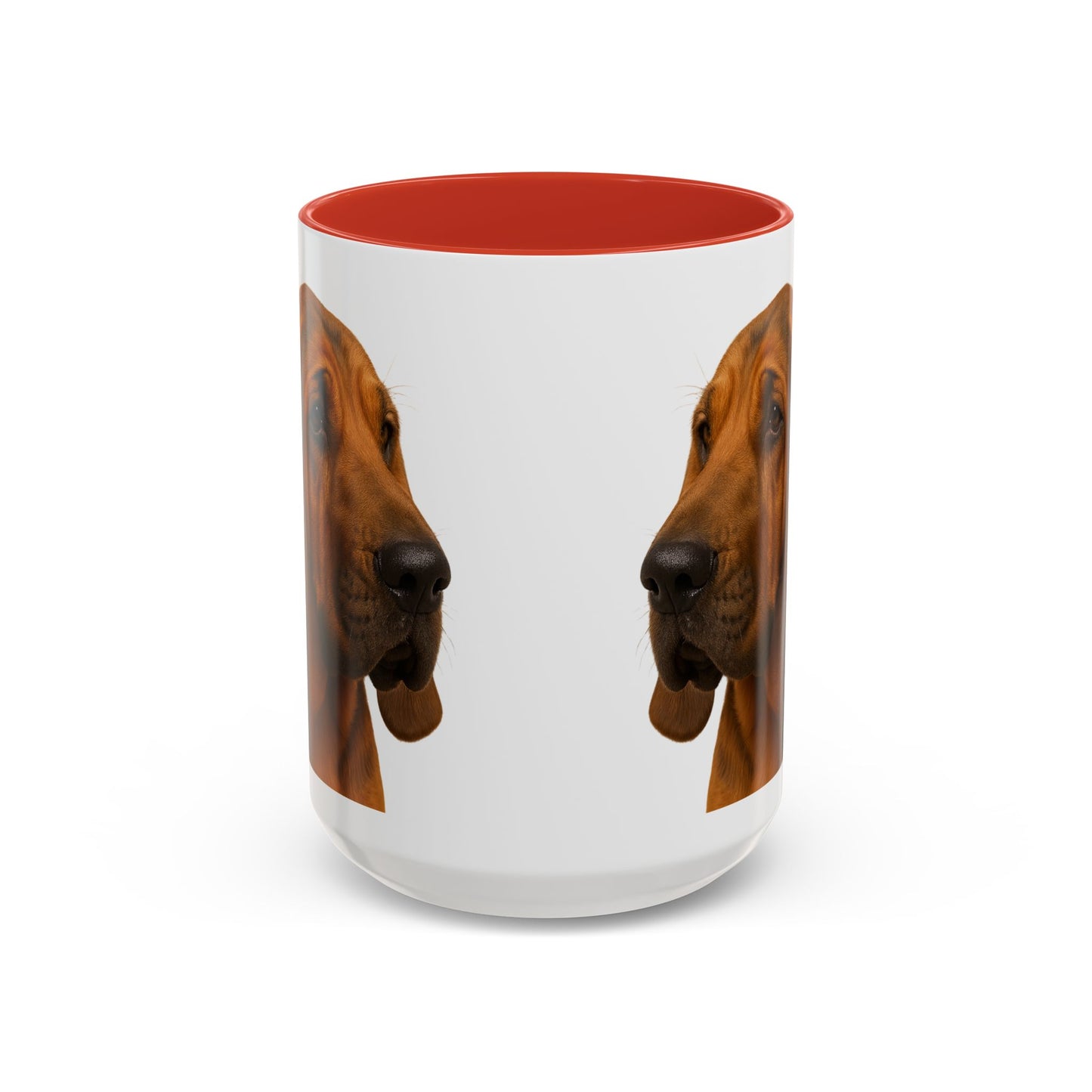 Bloodhound Head 2-Tone Coffee Mug