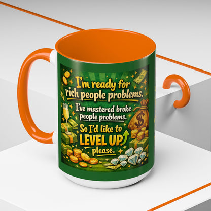 Level Up 2-Tone Coffee Mug