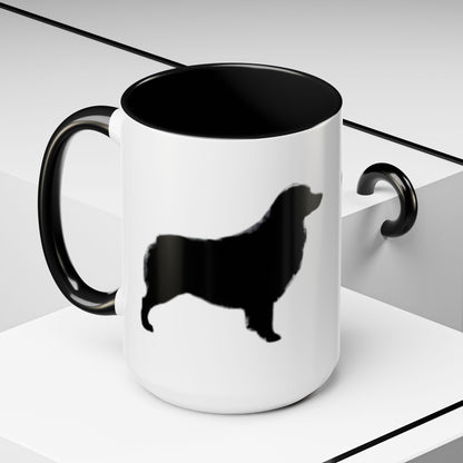 Aussie Silhouette 2-Tone Coffee Mug