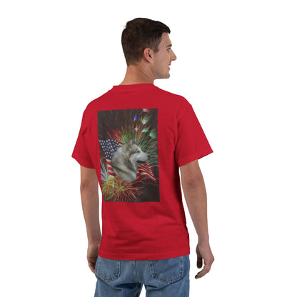 American Malamute Men's Short-Sleeve Crewneck Tee