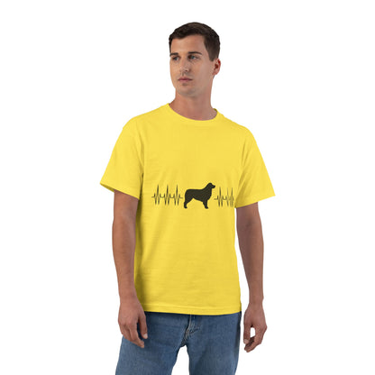 My Heart Beats For Aussies Men's Short-Sleeve Crewneck Tee