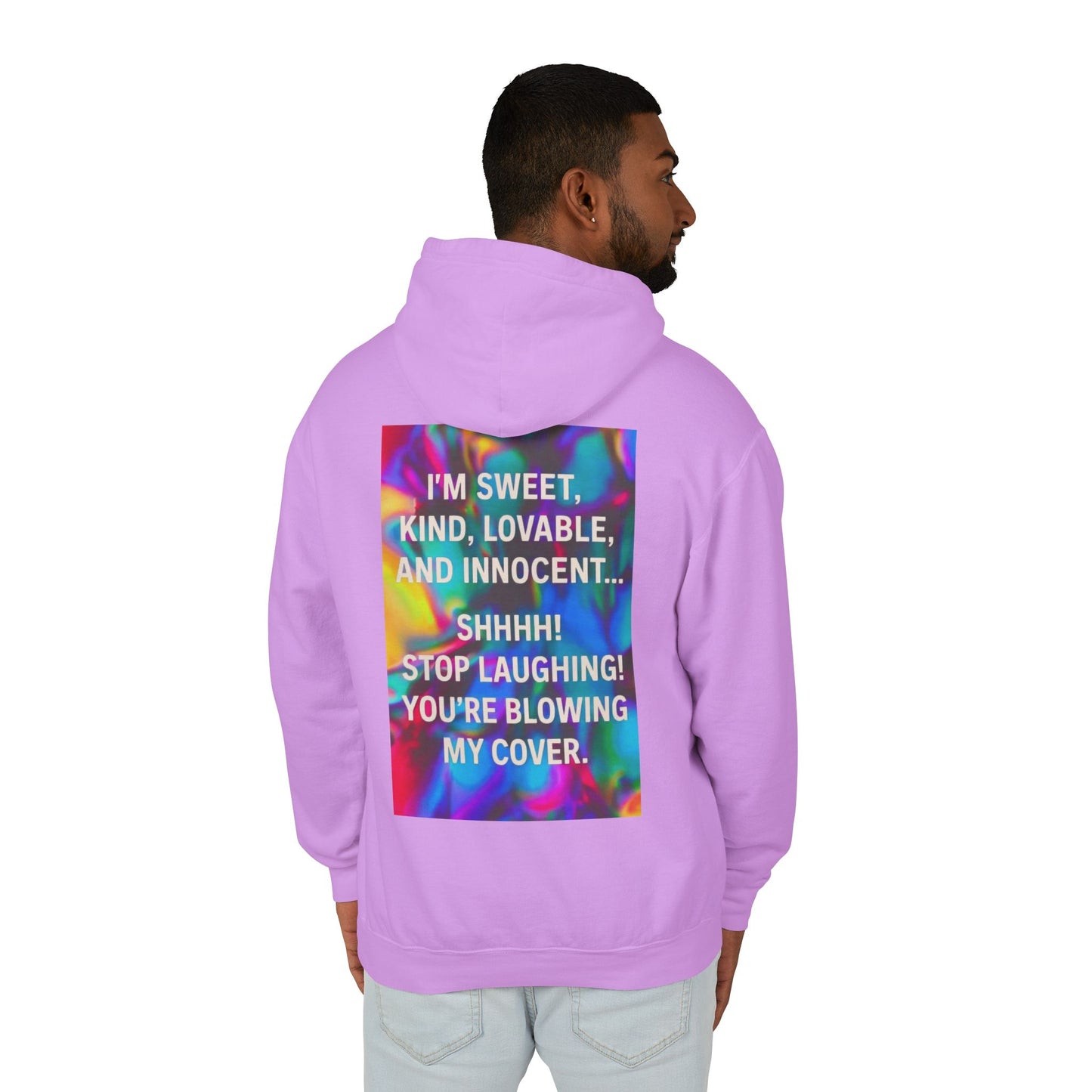 Blowing My Cover Unisex Lightweight Hoodie