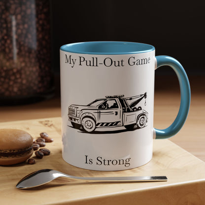 Pull Out Wheel Lift Tow Truck 2-Tone Coffee Mug