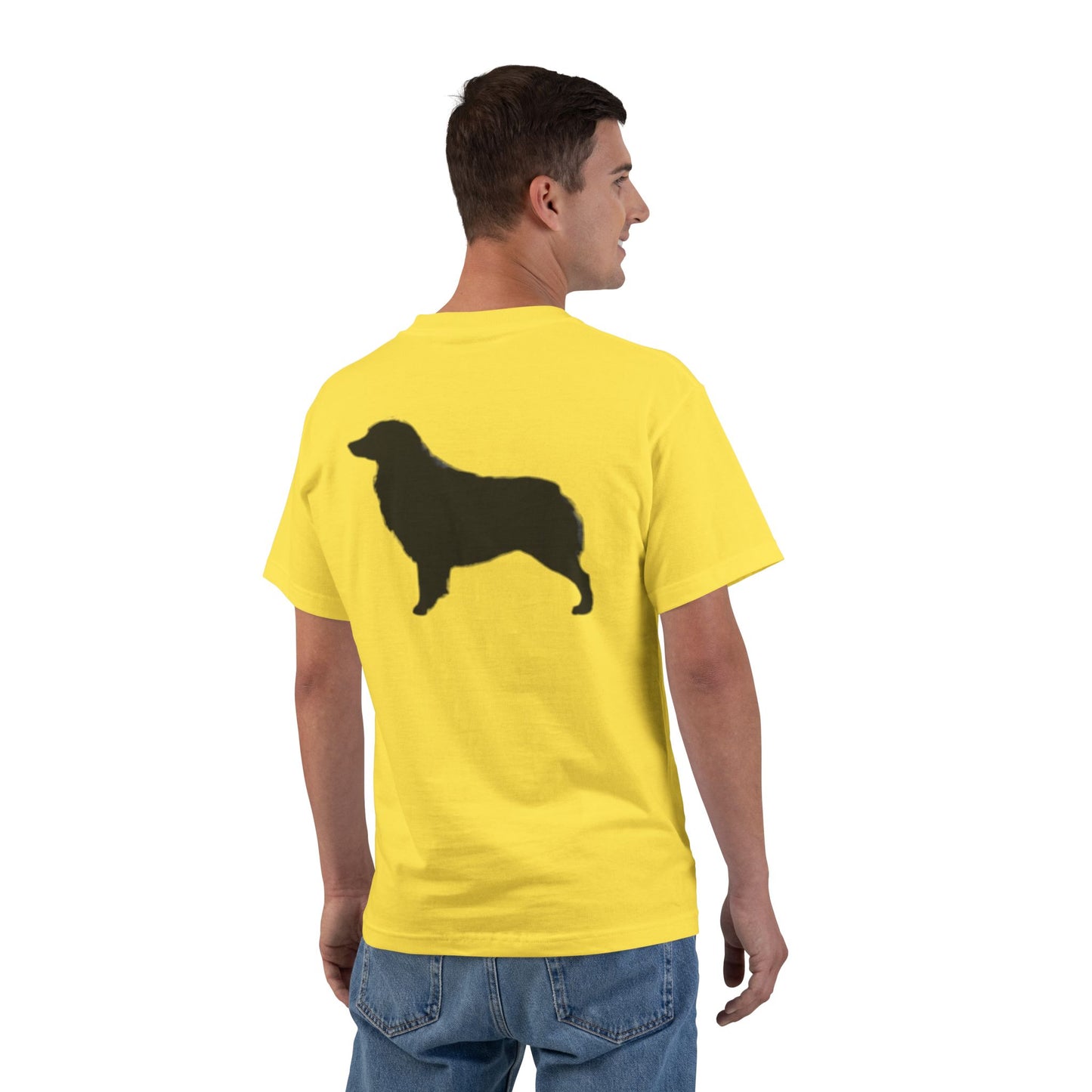 Aussie Silhouette Men's Short-Sleeve Crewneck Tee