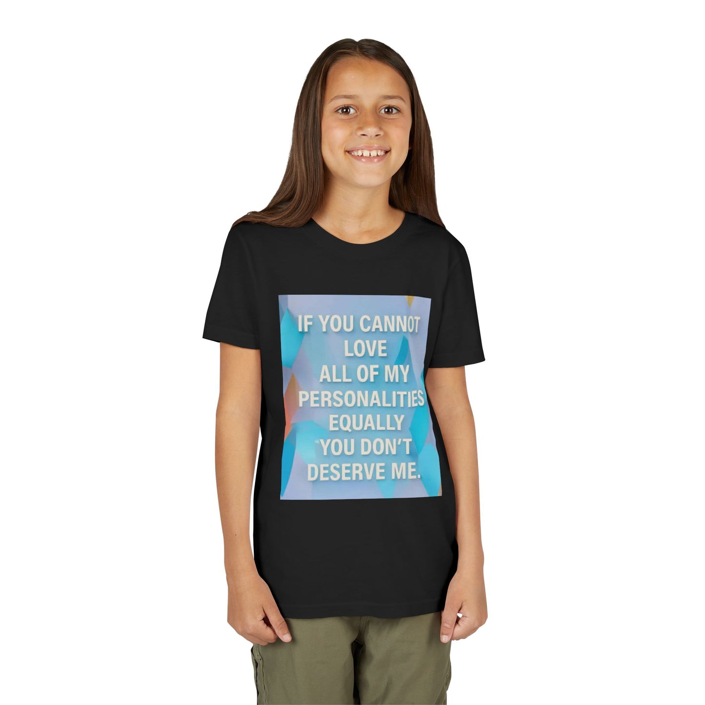 All Of My Personalities Youth Unisex Short Sleeve Crewneck Tee