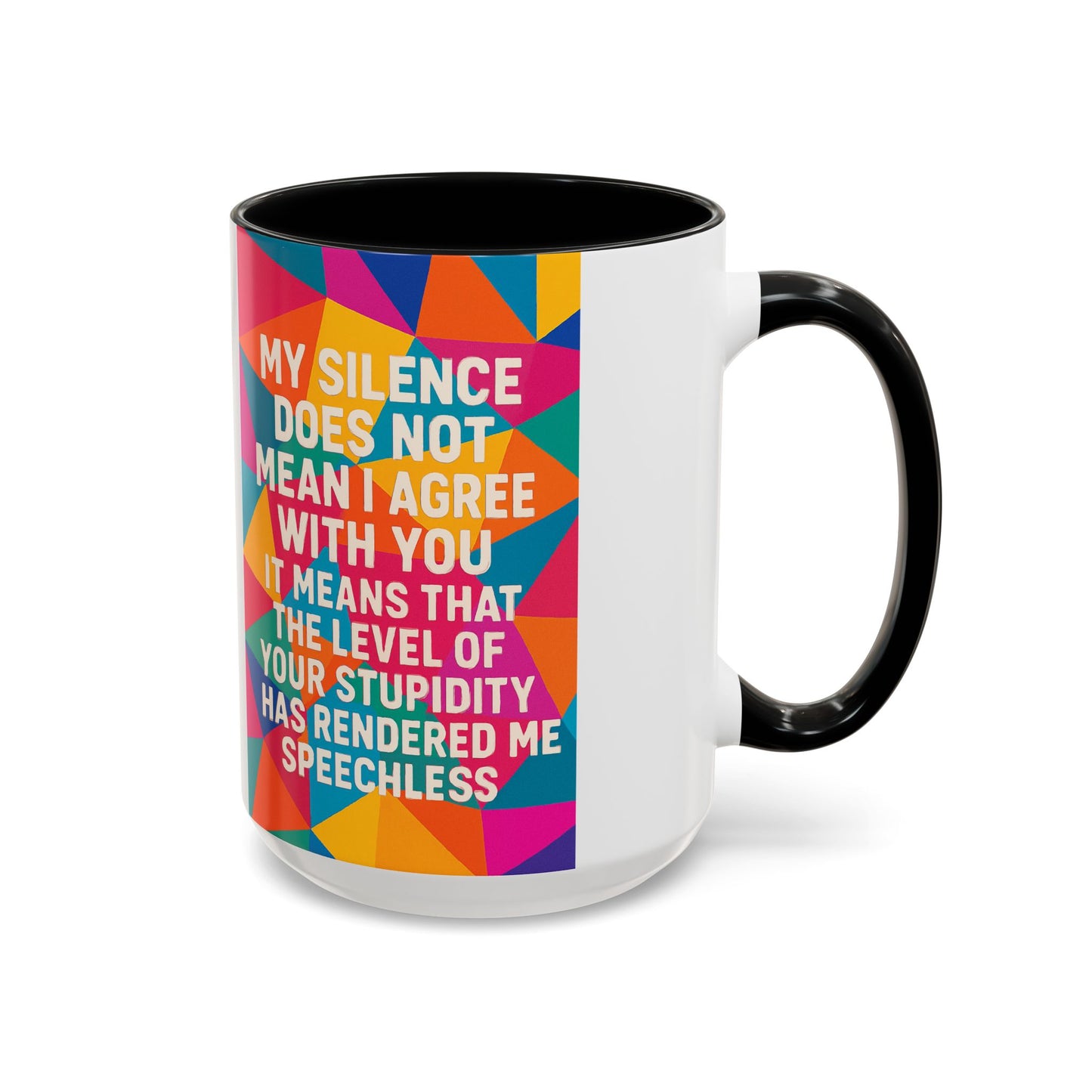Speechless 2-Tone Coffee Mug