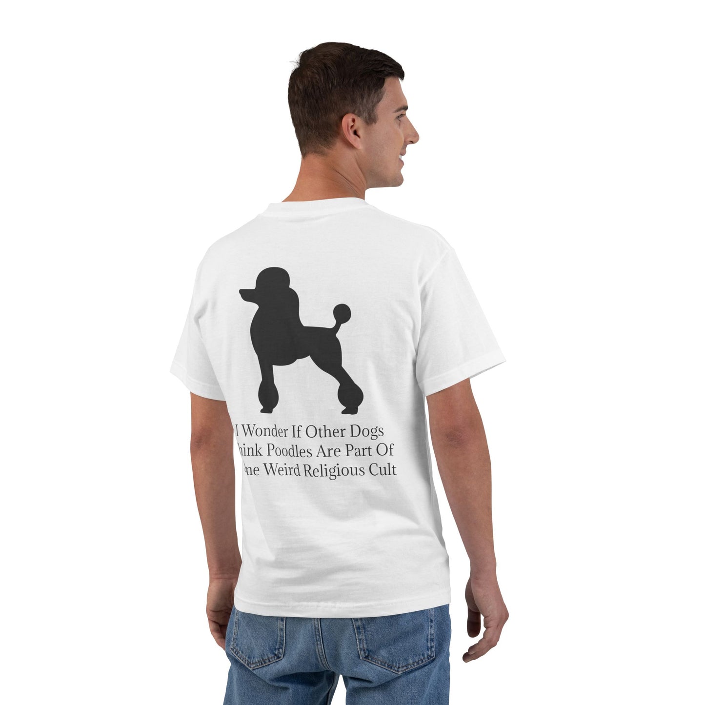 I Wonder Men's Short-Sleeve Crewneck Tee