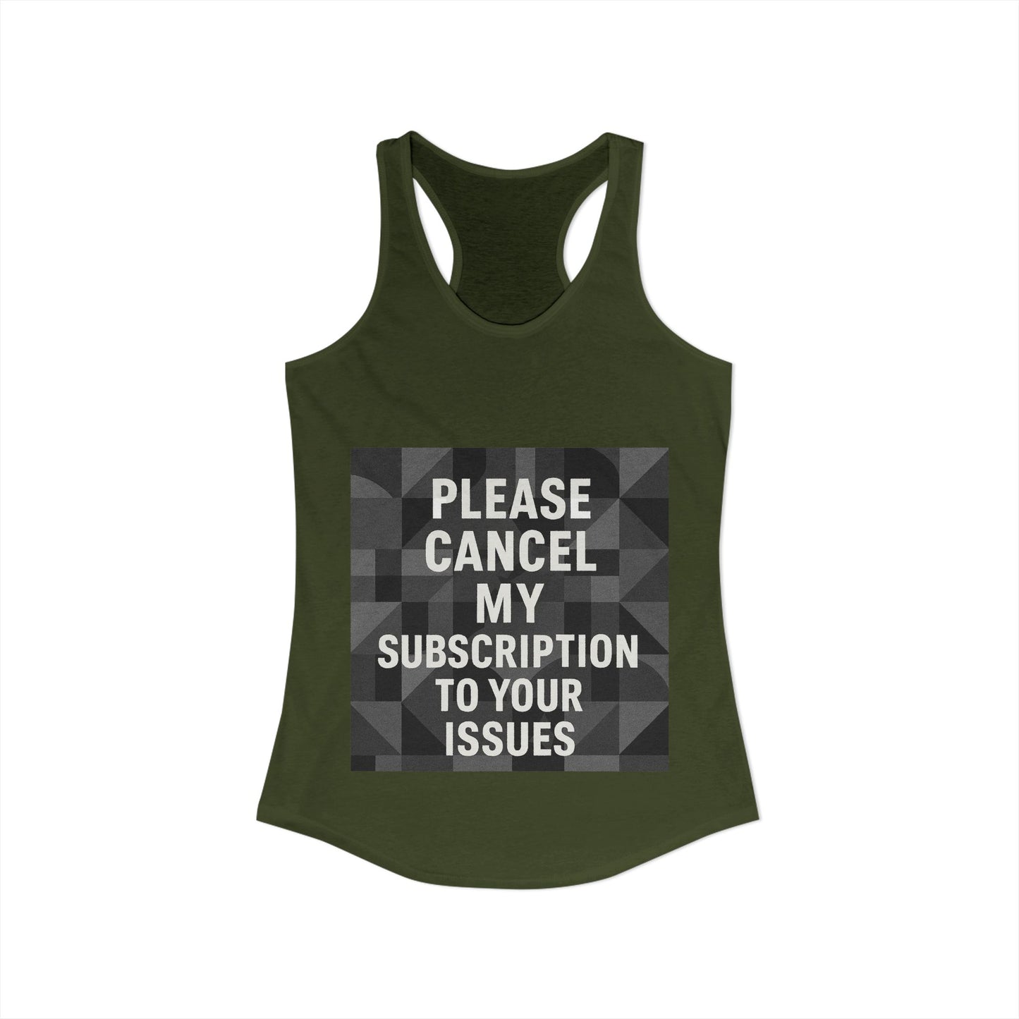 Cancel My Subscription Women's Racerback Tank