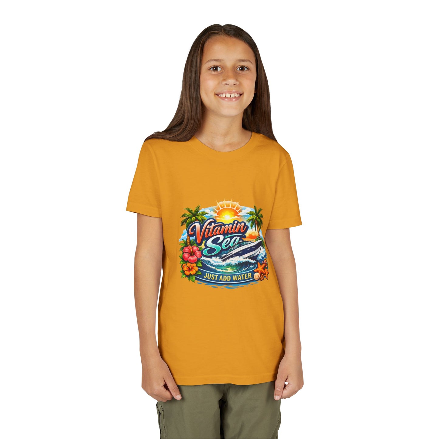 Vitamin Sea Youth Unisex Short Sleeve Crewneck Tee
