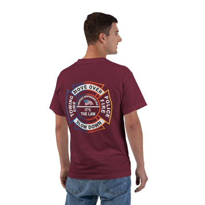 Let First Responders Live Men's Short-Sleeve Crewneck Tee