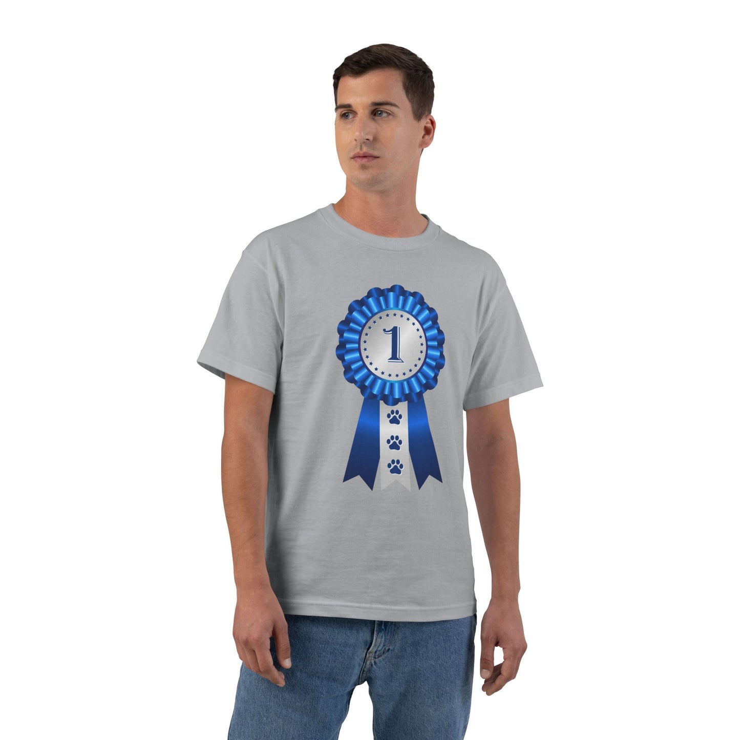 Show Ribbon Men's Short-Sleeve Crewneck Tee
