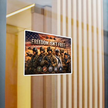 Freedom Isn't Free Vinyl Decal