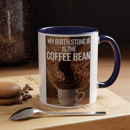 Birth Stone 2-Tone Coffee Mug