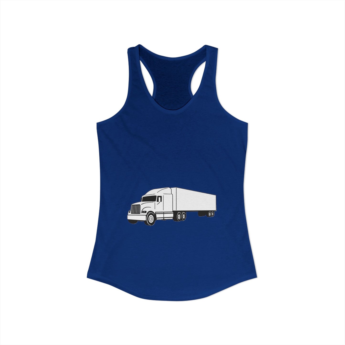 Semi Truck Women's Racerback Tank