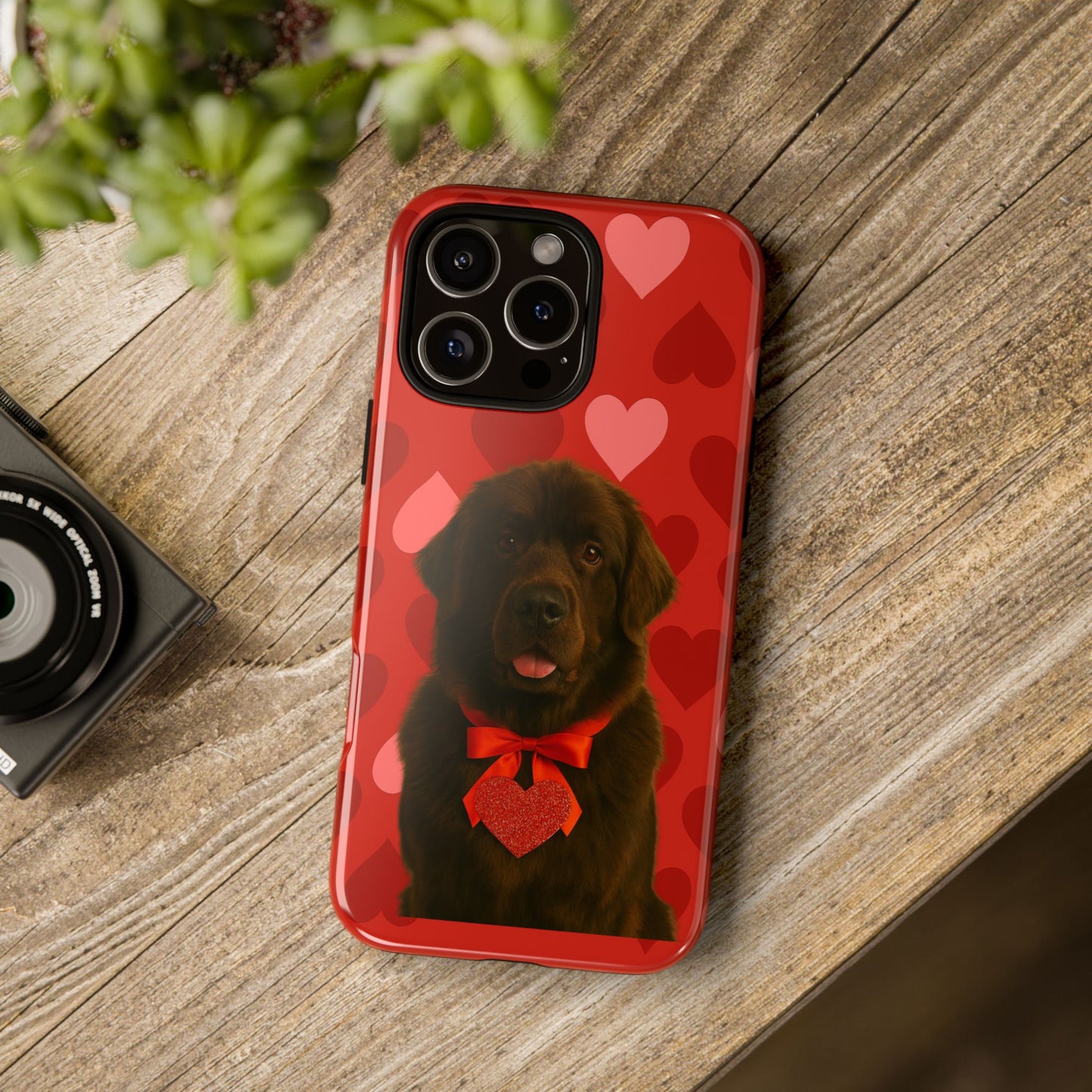 Cupid's Companion Newfie iPhone Case